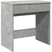 Syfax Toeletta con Specchio Grigio Cemento 73x46,5x120 cm
