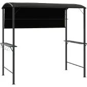 Syfax Gazebo con Tetto 220x110x200 cm Antracite