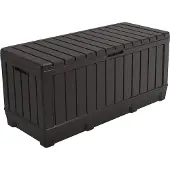 Keter Cassetta da giardino per cuscini KENTWOOD 350 l marrone