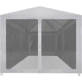 Syfax Tenda per Feste con 6 Pareti in Rete 6x3 m
