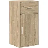 Syfax Credenza con cassetto Rovere Sonoma 38 x 34 x 75 cm