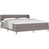 Syfax Letto a molle con materasso Talpa 180 x 200 cm Tessuto
