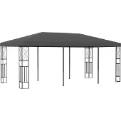 Syfax Gazebo 3x6 m Antracite in Tessuto