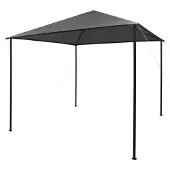 Syfax Gazebo 3x3 m Antracite in Tessuto e Acciaio 180 g/m²