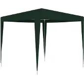 Syfax Gazebo Professionale 2,5x2,5 m Verde 90 g/m²