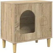 Syfax Casa per Gatti Rovere Sonoma 51 x 30 x 52 cm