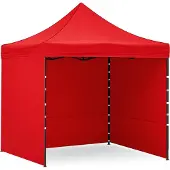 AGA Stand pieghevole 3x3m Rosso