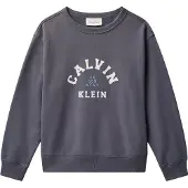 Calvin Klein Boys Varsity Cn Sweatshirt Coal Taglia: 8Y | Maglioni Outlet | kids
