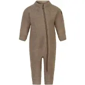 Mikk-Line Wool Baby Suit Tuta outdoor Bambini (86, marrone)