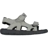Timberland Kid's Perkins Row 2-Strap Sandal Sandali Bambini (32, grigio)