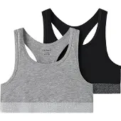 Name it Reggiseno grigio sfumato / nero