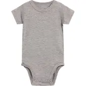 Hust & Claire Tutina / body per bambino 'Bue' grigio