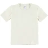 Engel Kids' Undershirt S/S Intimo lana merinos Bambini (104, grigio)