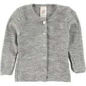 Engel Baby-Cardigan Cardigan Bambini (62/68, grigio)