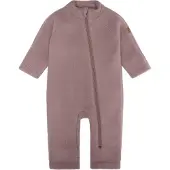 Mikk-Line Wool Baby Suit Tuta outdoor Bambini (68, fuchsia/marrone)