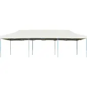 Syfax Gazebo Pieghevole Pop-Up 3x9 m Crema