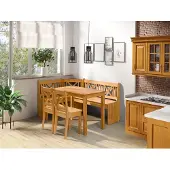 Mirjan 24 Set da pranzo ad angolo SELM 1 - ontano