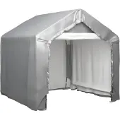 Syfax Tenda Grigia 180x180 cm in Acciaio Zincato