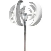 OEM Turbina eolica, asse verticale, alta efficienza, bianco 2-b, 2000W-b, 24V-b