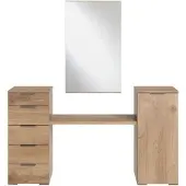Wimex Tavolino LEVEL UP 678111, rovere, 172x41x92 cm, con specchio