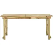 Syfax Tavolo da Giardino 160x79x75 cm in Legno