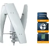 OEM Turbina eolica, alta efficienza, funzionamento silenzioso, controller MPPT , 8000W, 24V