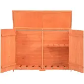 Syfax Capanno per Attrezzi in Legno 128x42x91 cm