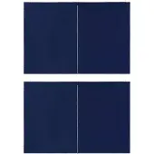 Syfax Parete per Tendostruttura in PE 2 pz con Cerniera Blu
