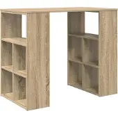Syfax Scrivania Rovere Sonoma 90 x 50 x 75 cm Legno multistrato