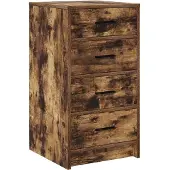 Syfax Credenza Rovere fumo 40 x 41 x 75 cm Legno multistrato