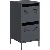Syfax Credenza Antracite 35x39x73,5 cm in Acciaio Laminato a Freddo