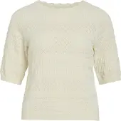 Vila Pullover 'VIMilos' bianco lana