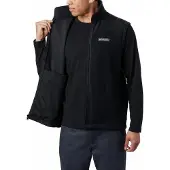 Columbia Sportswear Steens Mountain Vest Gilet in pile Uomo (XXL, nero)