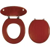 Novaservis Sedile WC in MDF impiallacciato/ORECHLYRA