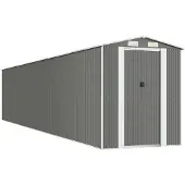 Syfax Capanno Giardino Grigio Chiaro 192x1021x223 cm Acciaio Zincato