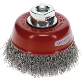 Osborn Spazzola metallica per smerigliatrice angolare ø 80 mm per smerigliatrice angolare Spazzola a tazza con filo speciale Xtreme - Spazzola metallica in filo d'acciaio, ondulata