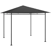 Syfax Gazebo 3x3x2,7 m Antracite 180 g/m²