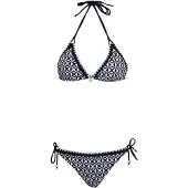 Banana Moon Women's Blucostora Yingyang Bikini Donna (40, grigio)