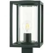 LUCANDE Lampione Ferda, 100 cm, verde, IP44