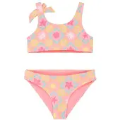 Roxy Kid's Check TW Bralette ST Bikini Bambini (3 Years, fuchsia)
