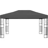 Syfax Gazebo 3x4 m Antracite in Tessuto