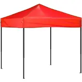 Syfax Tenda per Feste Pieghevole Rossa 2x2 m