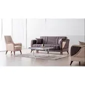AEA Stilvolle Sofagarnitur 3+1 Sitzer Elegantes Design für höchsten Wohnkomfort