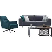 AEA Sofa 3-Sitzer Wohnzimmer Sessel Relaxgarnitur Lounge-Garnitur Komplettsofa Couch