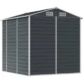 Syfax Capanno da Giardino Antracite 191x215x198cm in Acciaio Zincato