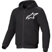 Alpinestars Felpa Con Cappuccio Chrome V2 Sport Black White