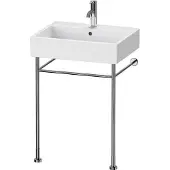 Duravit Console métallique Vero pour 045450, réglable en hauteur, chromé, 0030651000, 0030651000