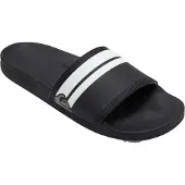 Quiksilver Rivi Slide Sandali Uomo (43, nero/grigio)