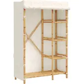 Syfax Armadio 110x45x170 cm in Bambù