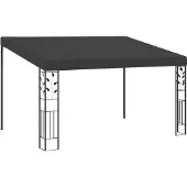 Syfax Gazebo a Parete 4x3x2,5 m Antracite